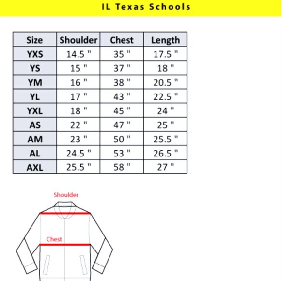 International Leadership of Texas ILTexas ~ Hooded Jacket Size Youth Large 14/16 - Picture 8 of 9